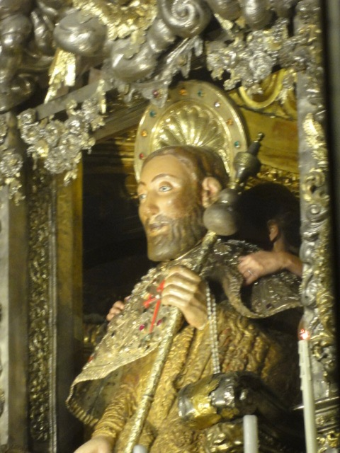 St Jacques pèlerin - Cathédrale de Santiago