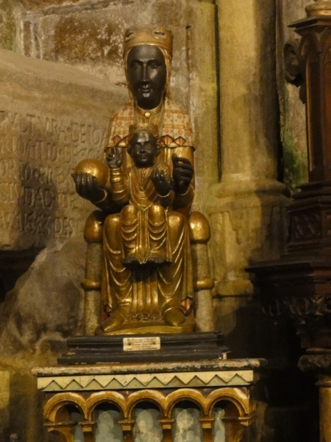 Vierge Noire - Cathédrale de Santiago
