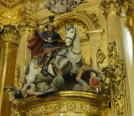 St Jacques matamore - Cathédrale de Burgos